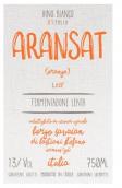 Borgo Savaian - Aransat Orange Wine 2020 (750)
