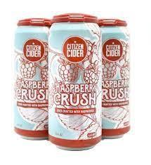 Citizen Cider - Raspberry Crush 4pk (4 pack 16oz cans)