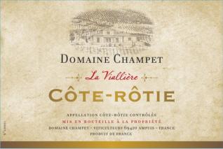 Domaine Champet - Cote-Rotie La Vialliere 2018 (750ml) (750ml)